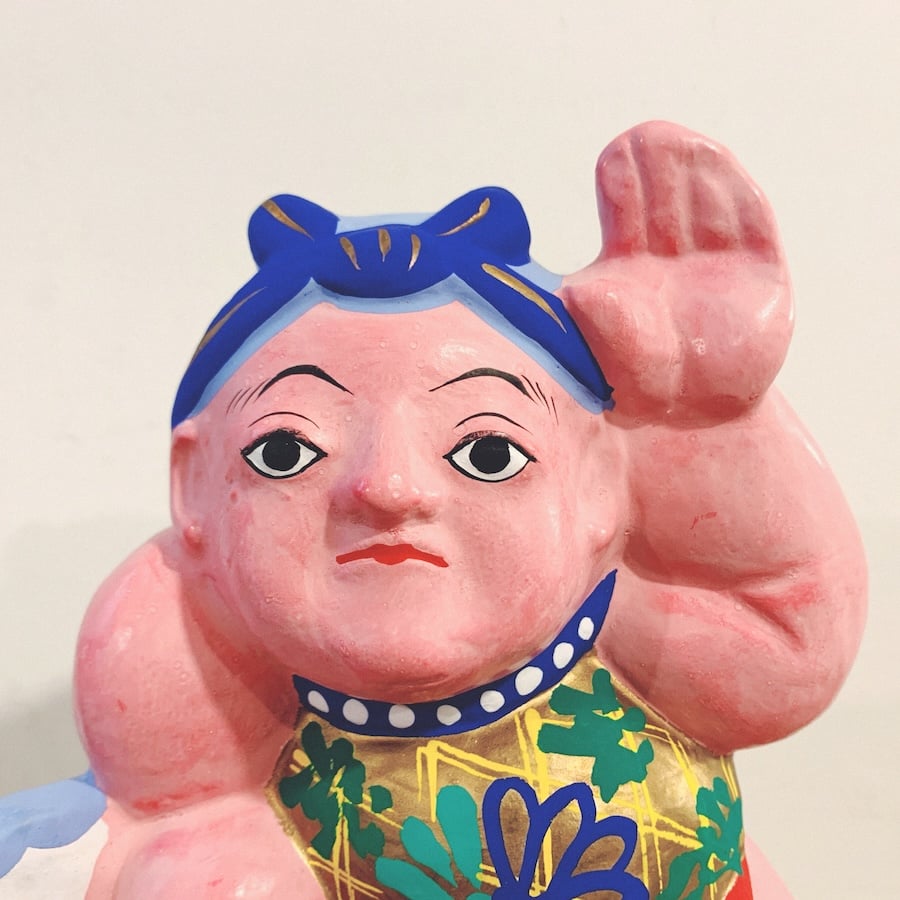 出雲今市土人形『熊金』 | 象々の郷土玩具