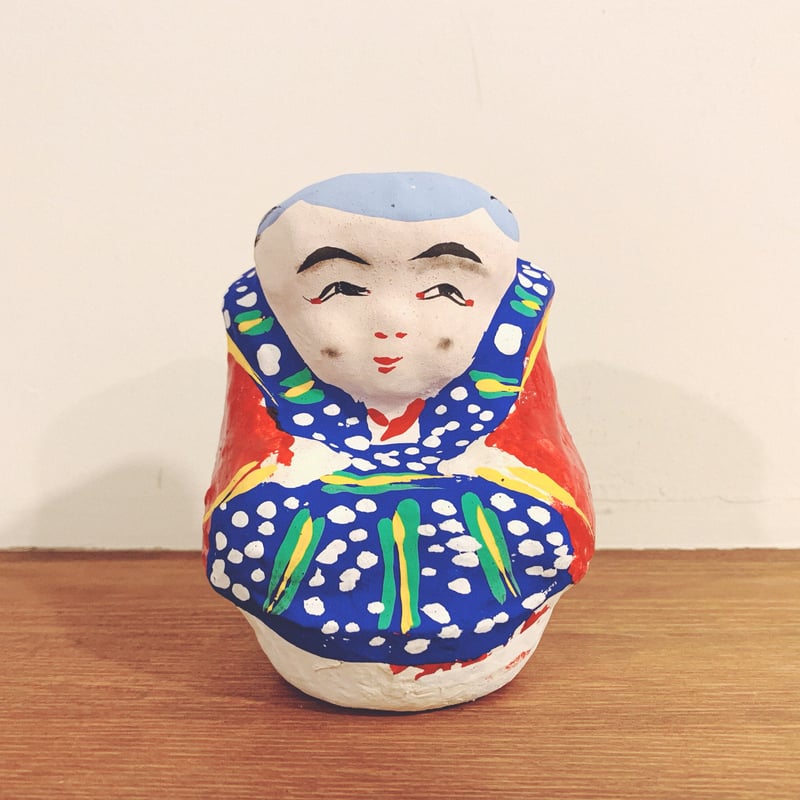 【郷土玩具】廃絶　会津張子　福助 仙台張子の『福助』 | 象々の郷土玩具