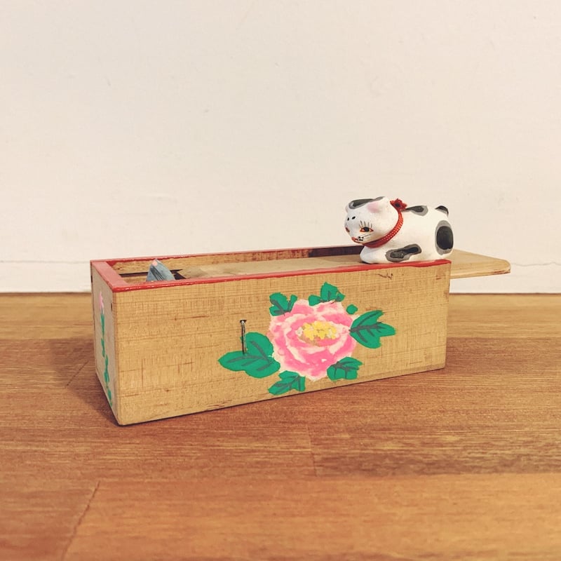 江戸からくり玩具『猫と鼠』 | 象々の郷土玩具