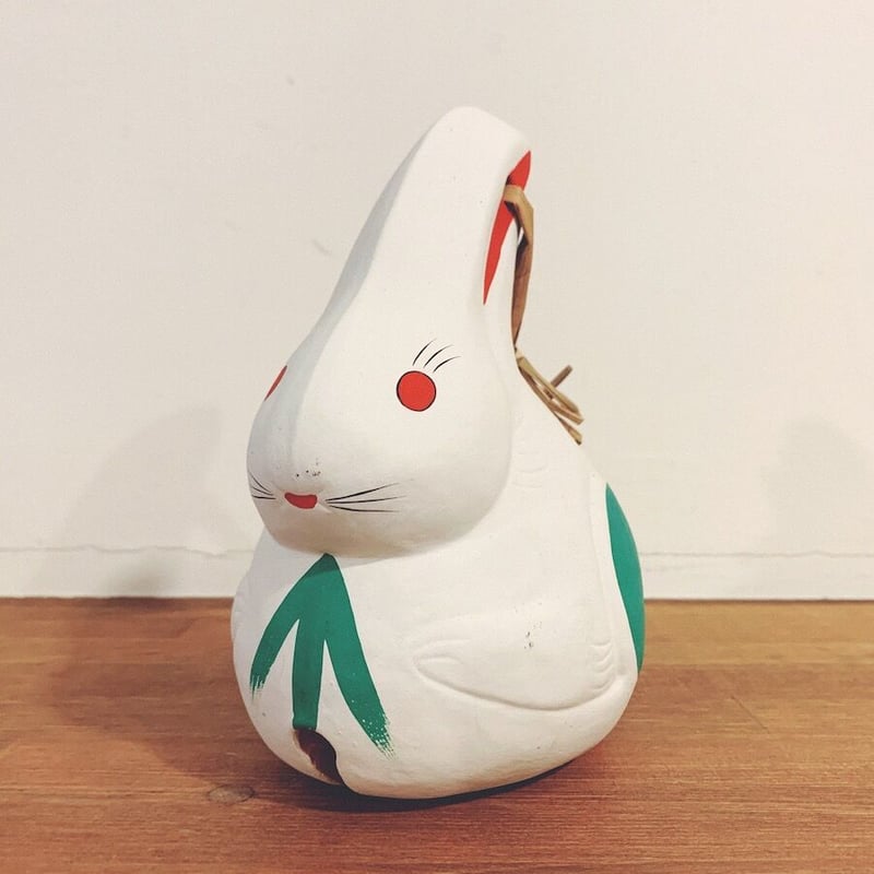 のごみ人形『干支土鈴・うさぎ鈴(特大)』 | 象々の郷土玩具