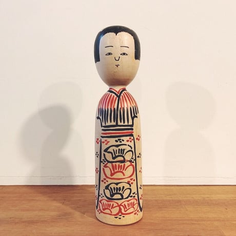 伝統こけし 弥治郎系 佐藤誠孝 えじこ 木地玩具 ガラガラ 郷土玩具