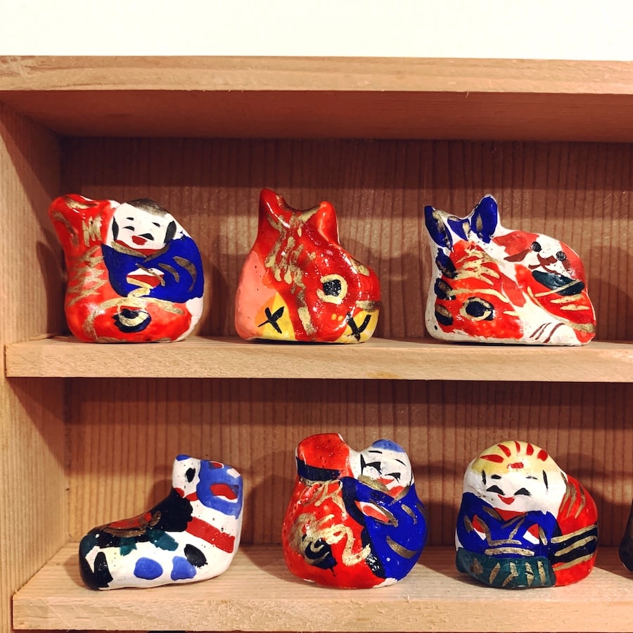 高松・宮内フサ『つまみ人形』 | 象々の郷土玩具