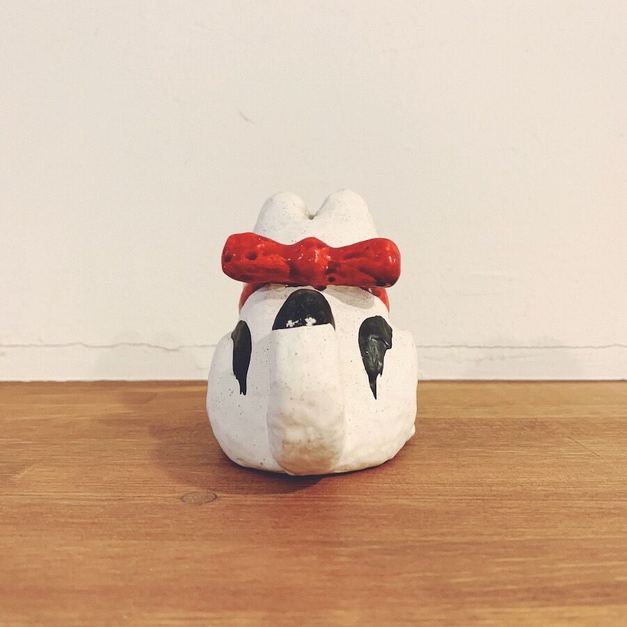 江戸張子・いせそう『狛犬』 | 象々の郷土玩具