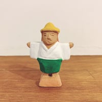 奈良井のからくり玩具『信濃猿・そばのし猿』 | 象々の郷土玩具