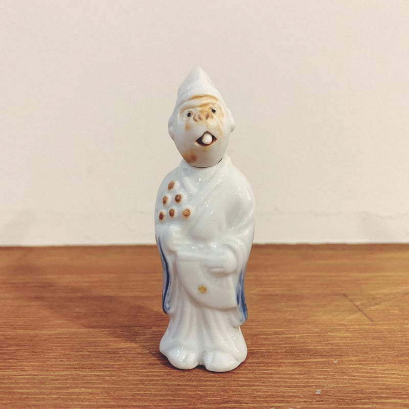 長崎県・平戸焼『舌出し三番叟・小』 | 象々の郷土玩具