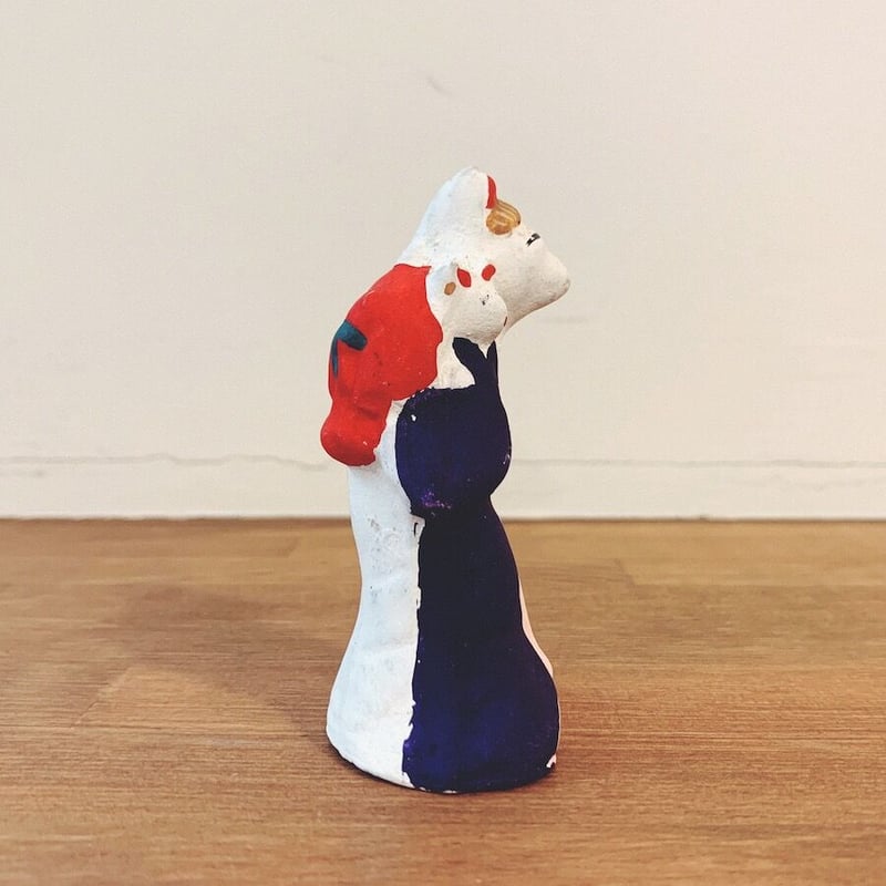 今戸人形の『子守狐』 | 象々の郷土玩具