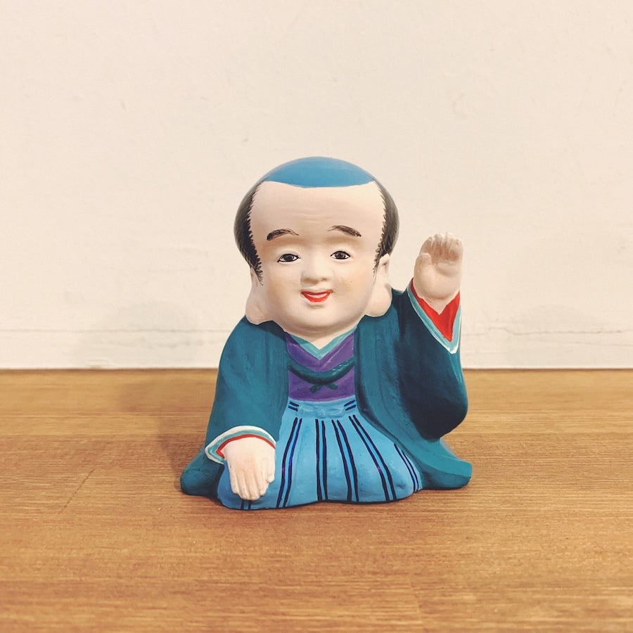 福助人形 古型博多人形『福助』 | 象々の郷土玩具