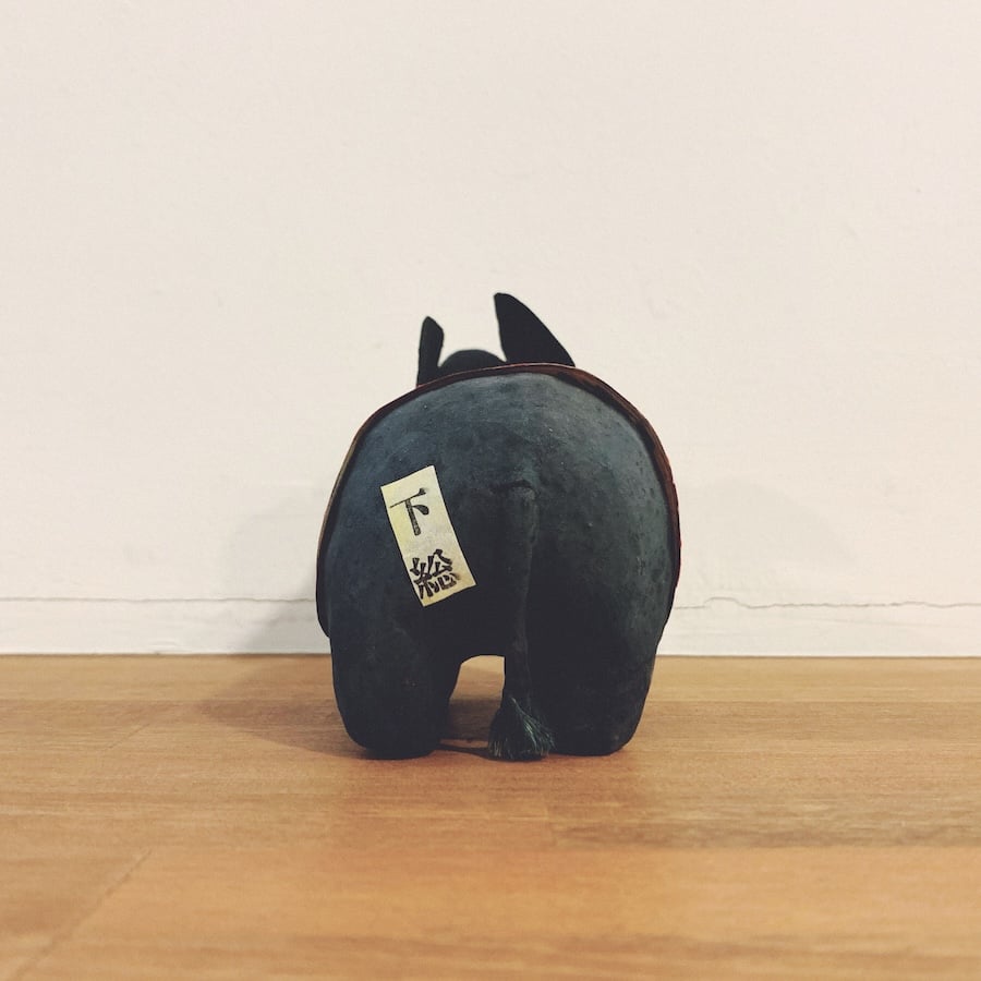 下総玩具・首振り張子『象』 | 象々の郷土玩具