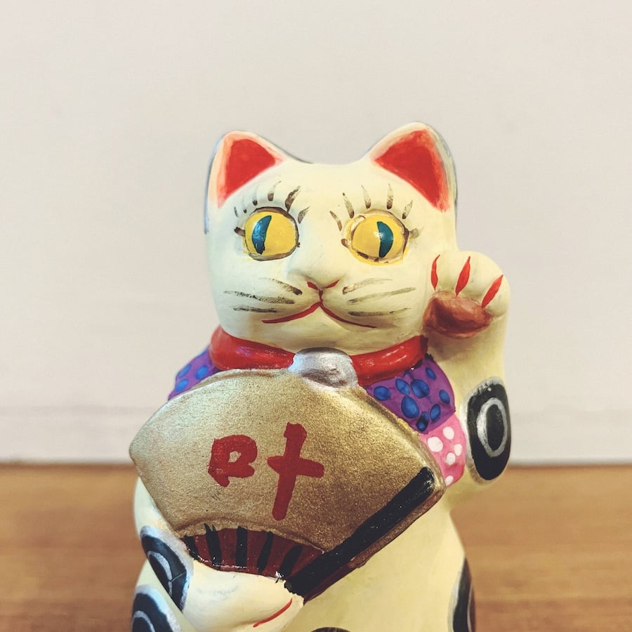 郷土玩具「小幡人形（招猫）」【 送料確認用出品 】