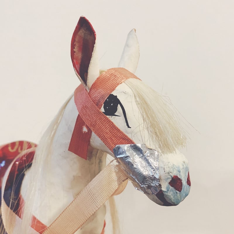 宇土張子の『飾り馬』 | 象々の郷土玩具
