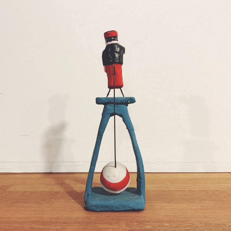 大崎文仙堂の『運動人形・ラッパ吹き兵隊』 | 象々の郷土玩具