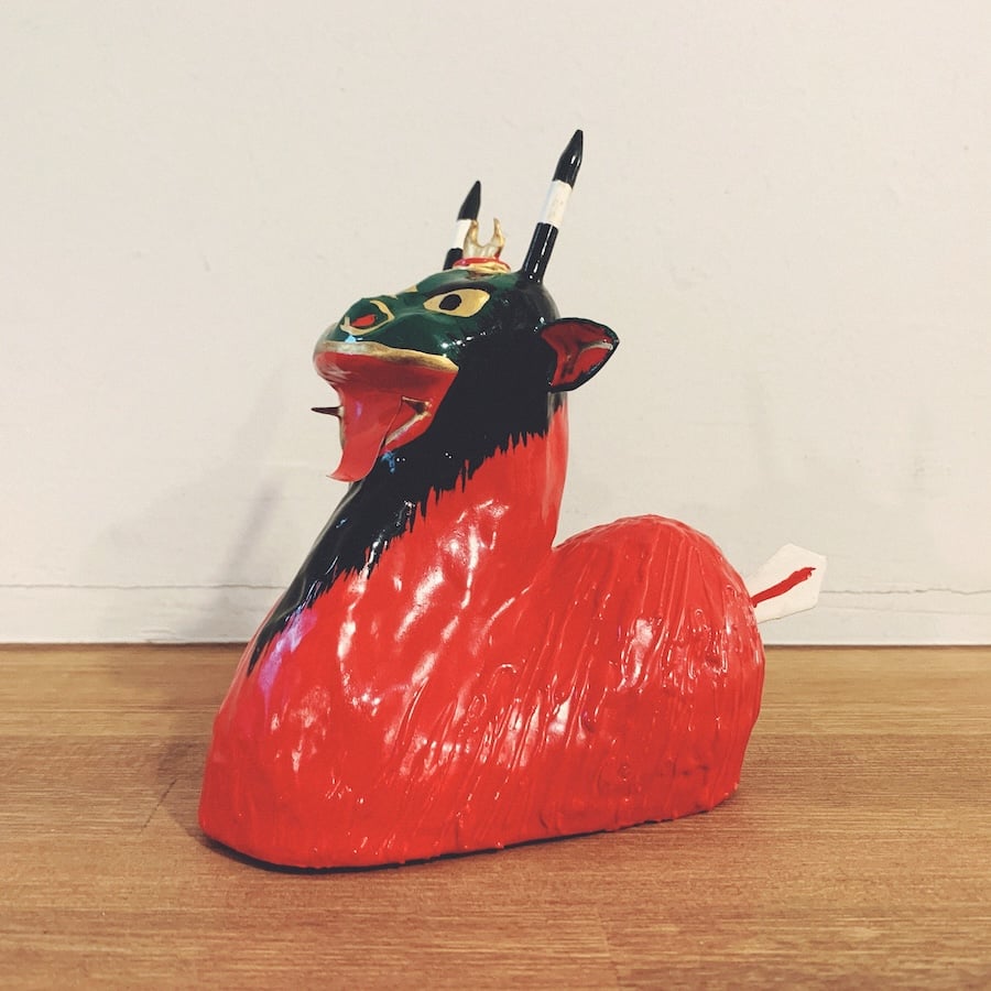 宇和島張子『牛鬼(ブゥーヤレ)・大』 | 象々の郷土玩具