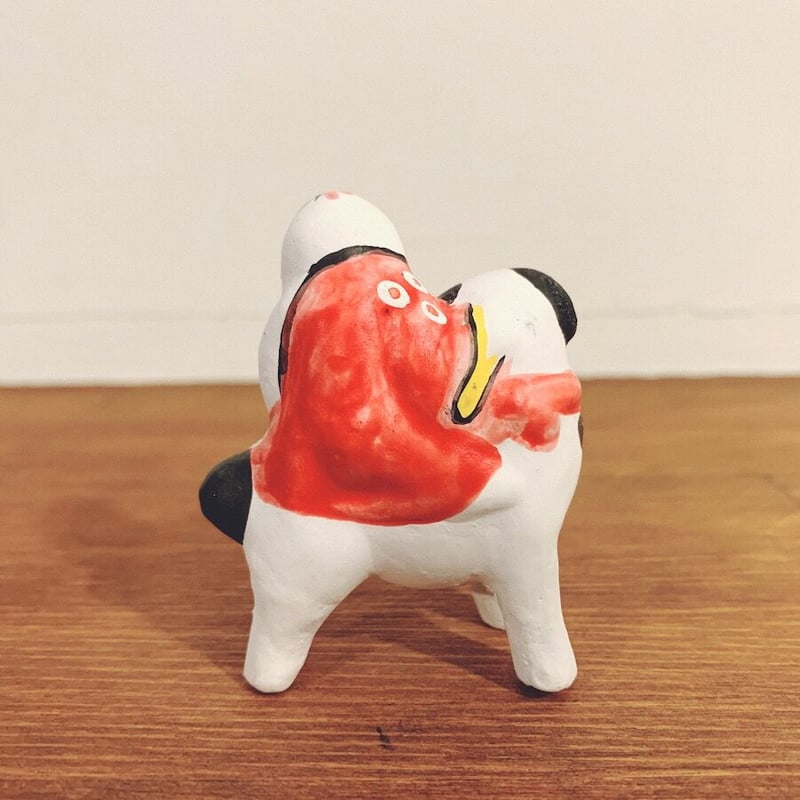 相良人形・七代目さがらたかし『犬乗り童子』 | 象々の郷土玩具