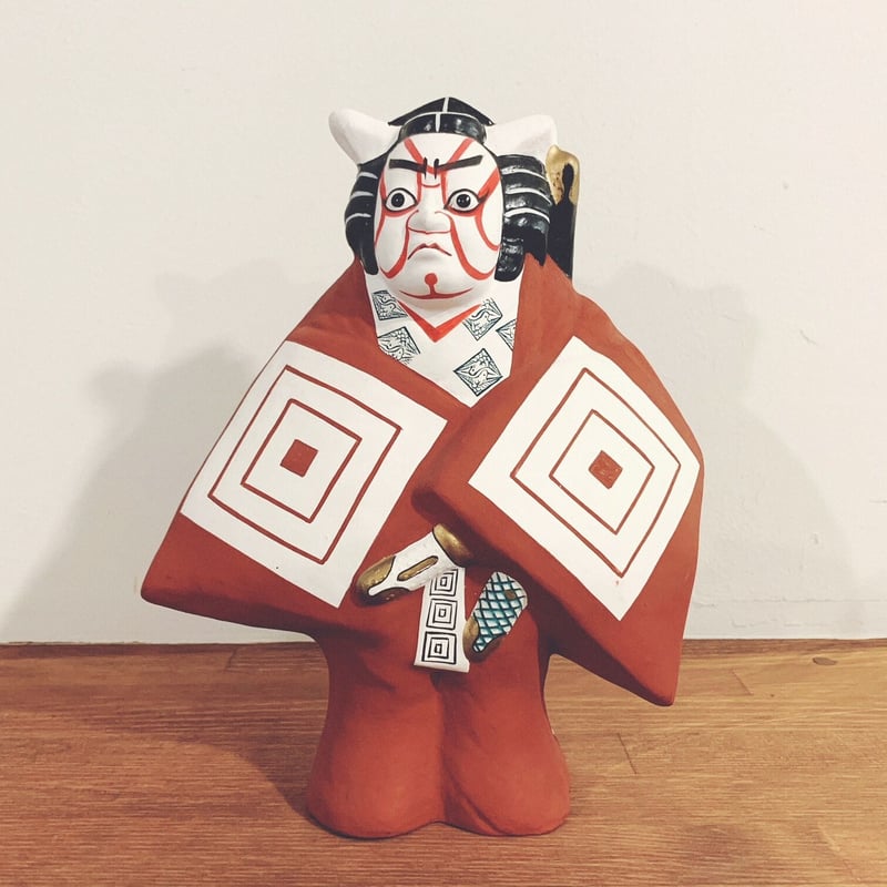 伏見人形・丹嘉『成田屋人形・暫』 | 象々の郷土玩具