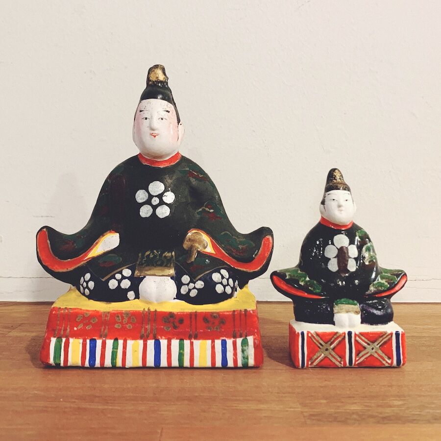中野土人形『天神(大)』 | 象々の郷土玩具 中野土人形『天神(大)』 | 象々の郷土玩具