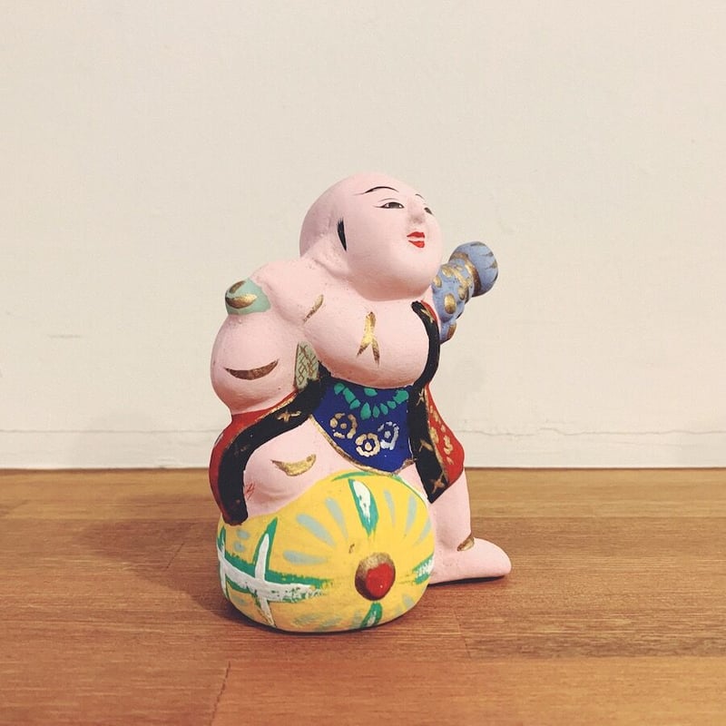 稲畑人形の『俵乗り童子』 | 象々の郷土玩具