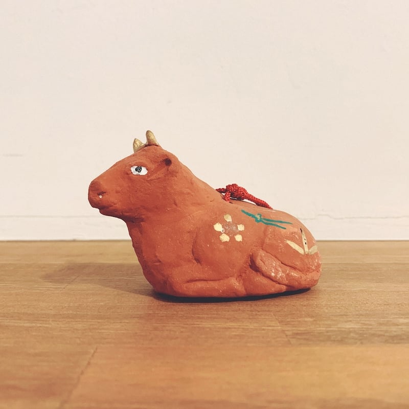 民芸工芸品　土鈴　小川二楽　作　30年以前に購入した作品です。 赤膚焼窯元・小川二楽『雛土鈴』 | 象々の郷土玩具