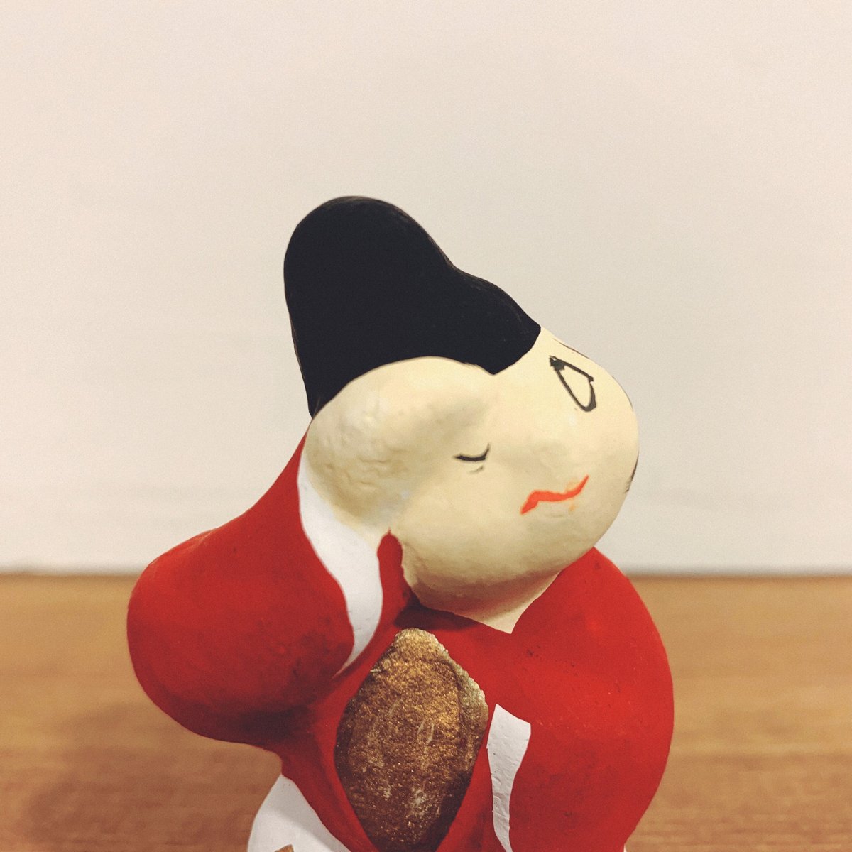 北條土人形　れんべい人形 「湖山長者」希少作品　廃絶 北條土人形の『湖山長者』 | 象々の郷土玩具