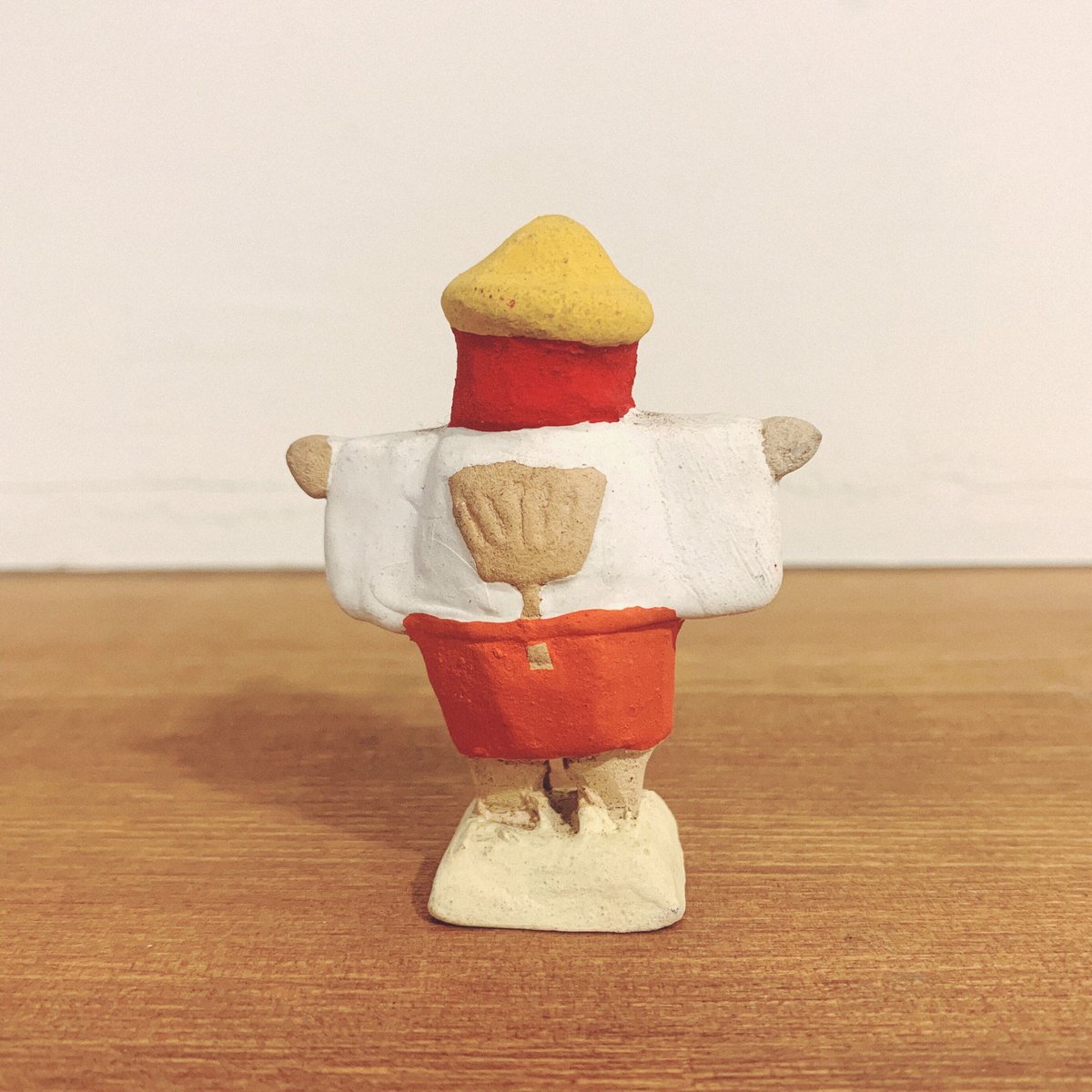 堺湊焼の『住吉踊り・橙』 | 象々の郷土玩具