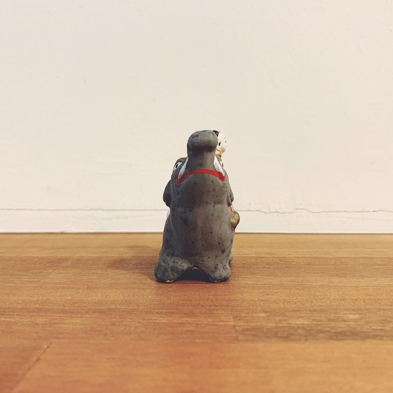 伏見人形・丹嘉『象乗り唐子』 | 象々の郷土玩具