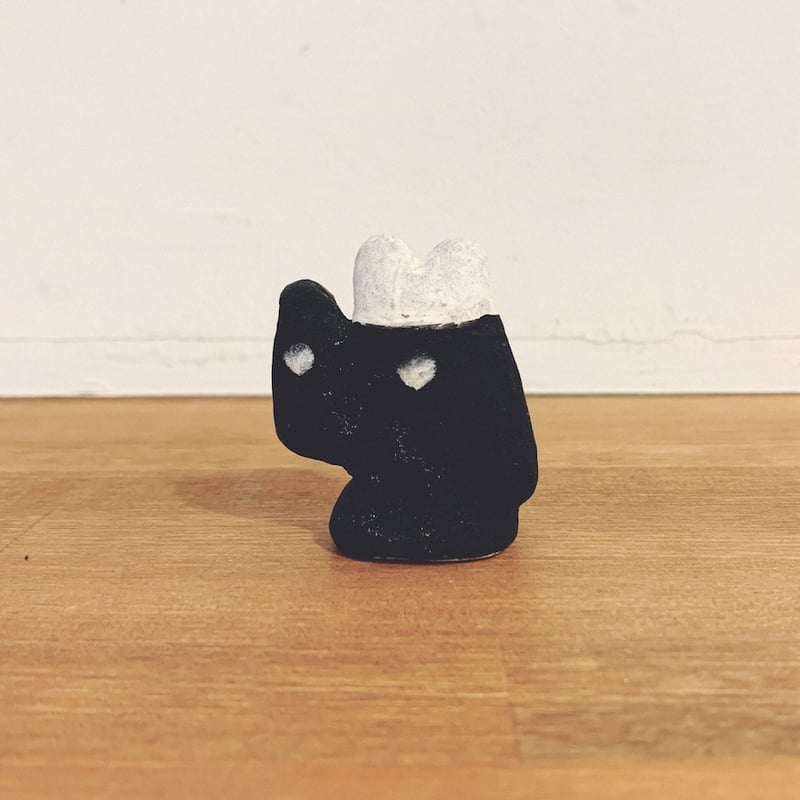 堺湊焼『初辰猫・左手』(羽織) | 象々の郷土玩具