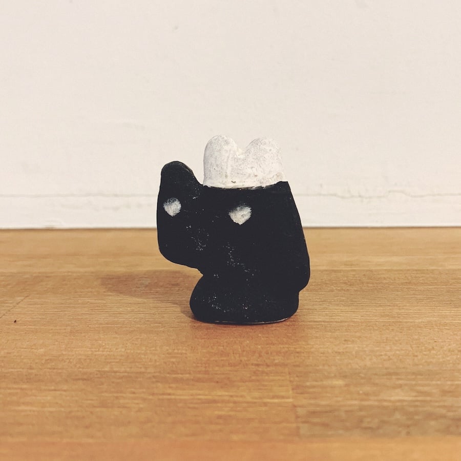 堺湊焼『初辰猫・左手』(羽織) | 象々の郷土玩具