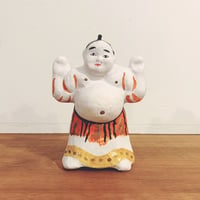 秋田・中山土人形『斧兎』土鈴 | 象々の郷土玩具