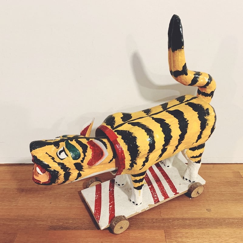 宇土張子『虎車』 | 象々の郷土玩具