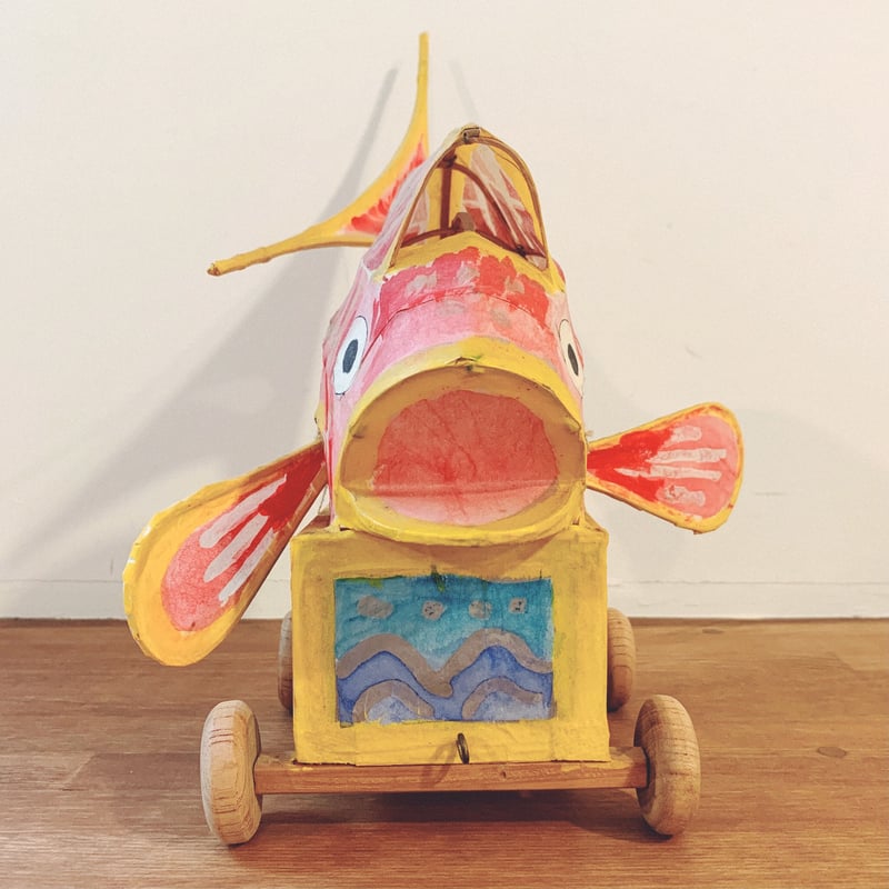 出雲大社の灯玩具『鯛車』 | 象々の郷土玩具