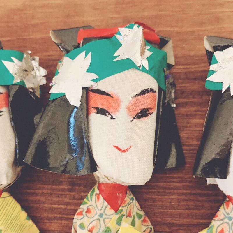 宇土の『五人姉様』 | 象々の郷土玩具