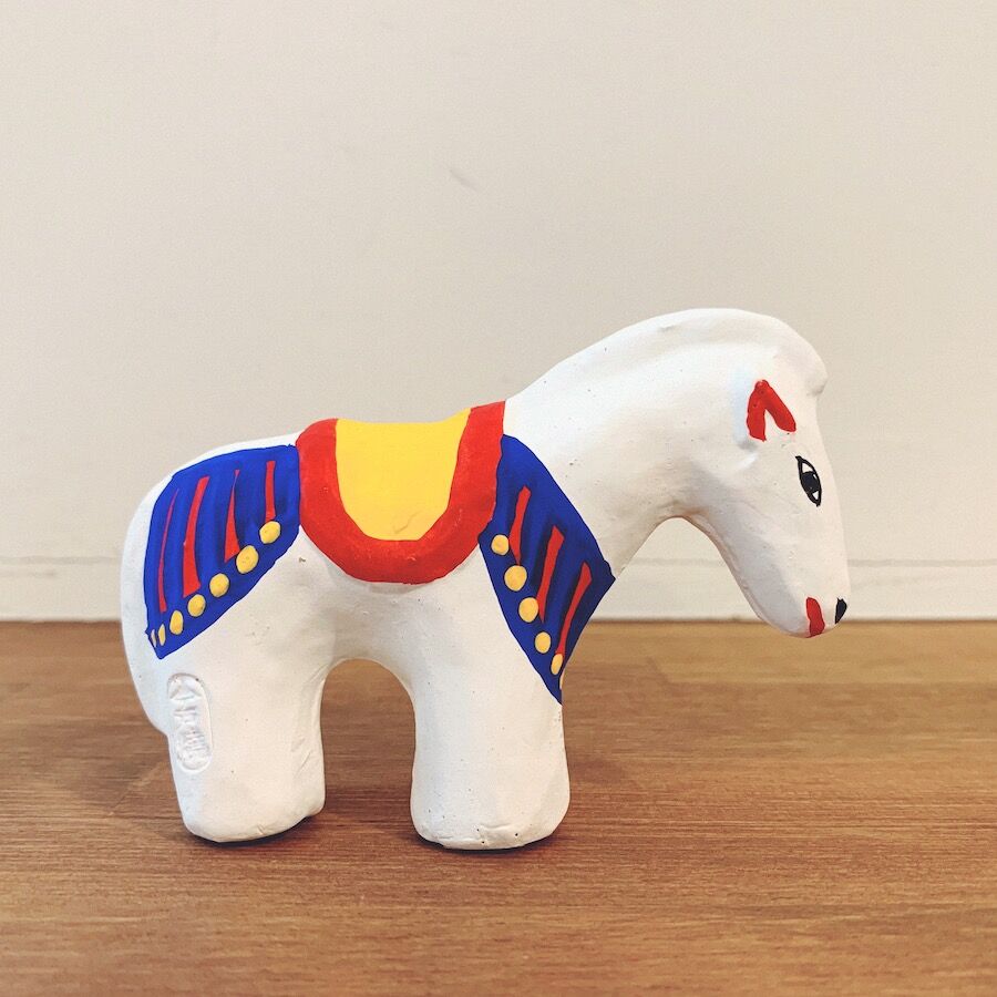 今戸人形の『福馬』 | 象々の郷土玩具