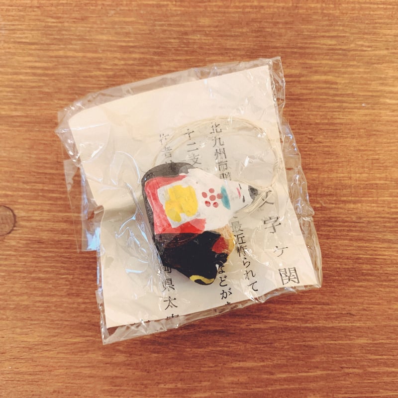 文字ヶ関人形(門司ヶ関人形)・柳瀬重朝の『牛乗り天神土鈴』 | 象々の