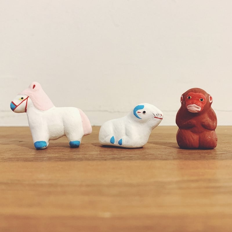 伏見人形・丹嘉『豆十二支』 | 象々の郷土玩具