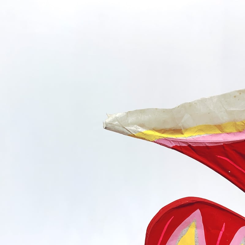 新潟県の灯玩具『三条の鯛車・特大』 | 象々の郷土玩具