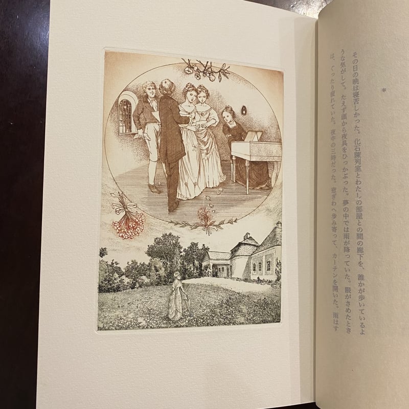 黄昏のウィーン　アルフォンスイノウエ　アルフォンス井上　銅版画１２枚　サイン 限定本】『黄昏のウィーン』アルフォンス・イノウエ オリジナル銅版画6
