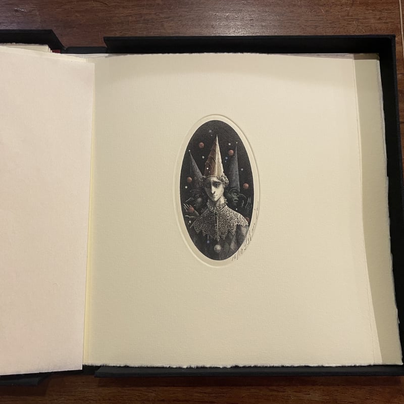 坂東壮一手彩色銅版画集『道化師』限定20部 | book cafe 火星の庭