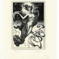 限定本】『黄昏のウィーン』アルフォンス・イノウエ オリジナル銅版画6