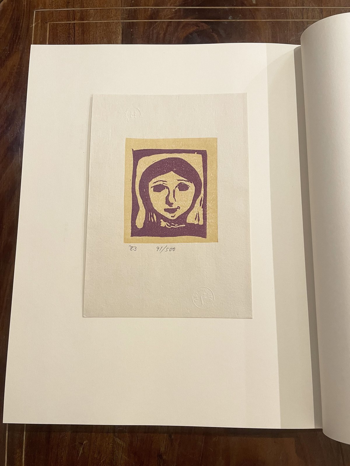 長谷川潔ブックワーク 限定本・木版画二点付き | book cafe 火星の庭