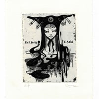 蔵書票】須田敏夫 | book cafe 火星の庭 オンラインショップ