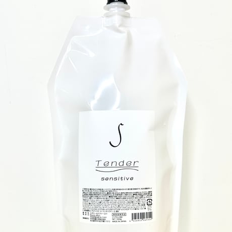 細毛・軟毛・エイジング毛　難しい髪質専用ダメージレス縮毛矯正剤　【Tender S（センシティブ）】   1000g