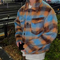 チェックJKT