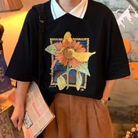 フラワーフォト tee
