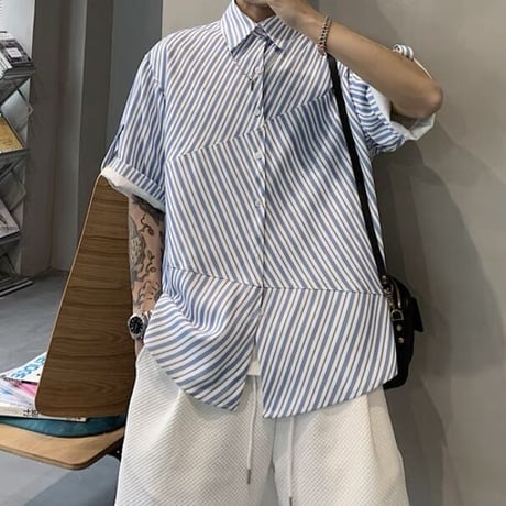 ストライプシャツ