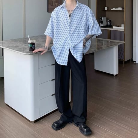 ストライプシャツ