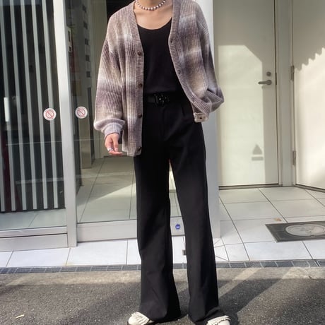 グラデーションカーディガン