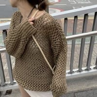 シースルーニット