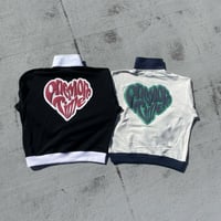 ハートハーフジップ