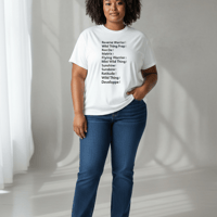 スタジオオリジナル英字Tシャツ（白）