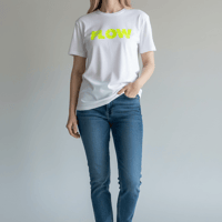 UPDOG - WHITE & NEON YELOOW -