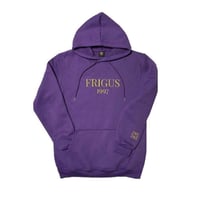 ゴールド 刺繍    パーカーパープル        |   Gold embroidery sweatshirts purple